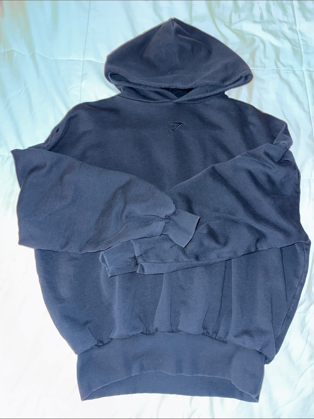 Gymshark women’s  Navy Blue  Pullover Hoodie